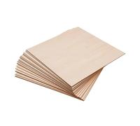 Unfinished Blank Wood Boards Basswood Craft Rectangle Boards 30-Pack 2.7-3mm 30x30cm, 40x40cm(30 30cm)