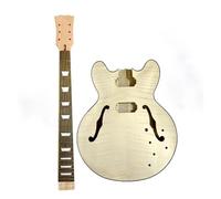 Unfinished DIY Electric Guitar Semi-finished Maple Body And Neck ABS Guitar Binding Purfling Strip Body