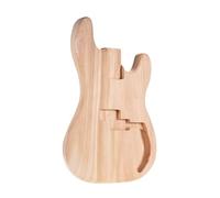 Unfinished Electric Guitar Body Handcrafted DIY Guitar Body Basswood Barrel Replacement Guitar Accessories (Color : Sycamore wood)