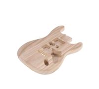 Unfinished Electric Guitar Body Handcrafted DIY Guitar Body Basswood Barrel Replacement Guitar Accessories (Color : Basswood)