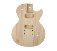 Unfinished Electric Guitar Body Handcrafted Polished Guitar Barrel Maple Wood For ST Electric Guitar Replacement Part