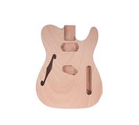 Unfinished Electric Guitar Body Polished Wood Type Guitar DIY 9 Styles Wood Blank Guitar Barrel For Electric Guitars DIY Parts Guitar Body (Color : 4)