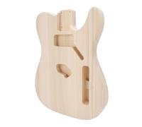 Unfinished Electric Guitar Body, Poplar Wood Body for TL Style Electric Guitar, Pre Drilled and Polished Stringed Instrument DIY Part