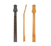 Unfinished Electric Guitar Neck Maple Body 24 Fret Guitar Neck Replacement Guitar DIY Repair Parts Rosewood Fingerboard