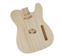 unfinished guitar body Handmade Solid Hollowed Sanding Guitar Wood Electric Guitar Body Barrel For Electric Guitar DIY Replacement