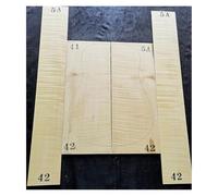 Unfinished Guitar Making Material 41 inch 5A master maple back side single board guitar material guitar making material(42)