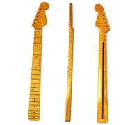 Unfinished Guitar Neck 21 Fret 6 String Tiger Grain Maple Neck Electric Guitar DIY Modification