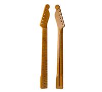 Unfinished Guitar Neck 21 Fret Tiger Maple Neck With Green Shell Sound Point Is Suitable For TL Electric Guitar DIY Accessories