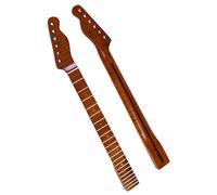 Unfinished Guitar Neck 21 Fret Tiger Pattern Roasted Maple Glossy Neck Suitable For ST Guitar DIY Accessories