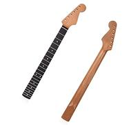 Unfinished Guitar Neck 21 Frets For ST Electric Guitar Neck Roasted Maple Neck Rosewood Fretboard