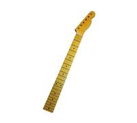 Unfinished Guitar Neck 21 Frets Inlay Dots One Piece Maple Electric Guitar Neck Parts Musical Instruments Accessories