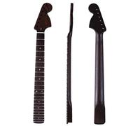 Unfinished Guitar Neck 22 Fret Big Head Natural Matte Wenge Ox Bone Nut Neck Suitable For ST Guitar Accessories