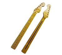 Unfinished Guitar Neck 22 Fret Gossy Paint Electric Guitar Neck Maple Fingerboard Inlay Dots Guitar Accessories Parts