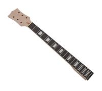 Unfinished Guitar Neck 22 Fret Neck Mahogany Rosewood Fingerboard Sector And Binding Inlay For Lp Electric Guitar