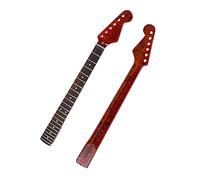 Unfinished Guitar Neck 22 Frets Tiger Flame Maple With Rosewood Fingerboard DIY Guitar Neck Glossy Paint Guitar Accessories