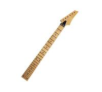 Unfinished Guitar Neck 24 Frets Glossy Paint Maple Electric Guitar Neck Maple Scallop Fingerboard Inlay Dots Guitar Accessories