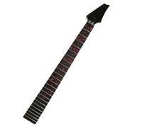 Unfinished Guitar Neck 24 Frets Inlay Red Vines Rosewood Fingerboard Electric Guitar Neck With Strings Lock