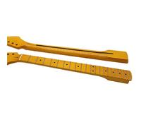 Unfinished Guitar Neck 6 String 21 22 Fret Left Hand Maple Neck For ST Electric Guitar DIY Modification(22 Fret)