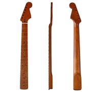 Unfinished Guitar Neck 6 String 22 Fret Electric Guitar Roasted Maple Neck Bone Nut Modification DIY Accessories