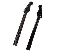 Unfinished Guitar Neck 6 String Electric Guitar Neck High Gloss Yellow 21 And 22 Frets Full Canada Maple For ST Guitar Neck (Color : 15)