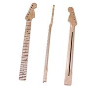 Unfinished Guitar Neck 6 String Guitar Neck For ST Electric Guitar Neck Canada Flame Maple High Gloss 5.5cm Width 22 Fret