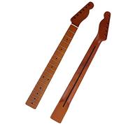 Unfinished Guitar Neck For TL Electric Guitar Neck 6 String Neck Matte Roasted Canada Maple 21 Fret Guitar Neck (Color : Model 1)