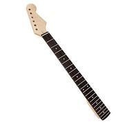 Unfinished Guitar Neck Guitar Neck 22 Frets Maple Wood Dot Inlay Reverse Head Log Color Replacement Necks Accessories
