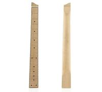 Unfinished Guitar Neck Headless Electric Guitar Bass Neck 25 Fret Maple Portable Smooth Natural Musical Dot Inlay Instrument Replacement