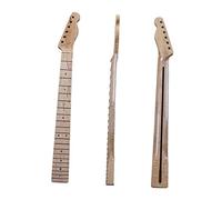 Unfinished Guitar Neck High Gloss Electric Guitar Neck For TL Neck Canada Flame Maple Wood 22 Frets 5.6cm Width (Color : Model3)