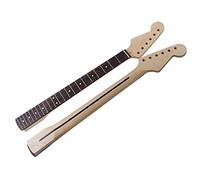 Unfinished Guitar Neck Left Hand Canadian Maple Neck Guitar Neck Rosewood Fretboard Matte For ST Electric Guitar