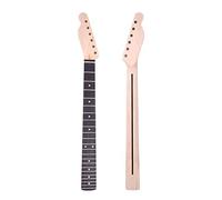 Unfinished Guitar Neck Left-handed Canadian Maple Backhand Electric Guitar Handle Neck Rosewood Fingerboard Matte DIY