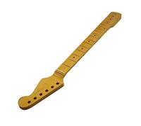 Unfinished Guitar Neck One Piece Flame Canada Maple Wood For ST Guitar Neck 21 Frets Electric Guitar Neck 5.6 Cm Heel Length