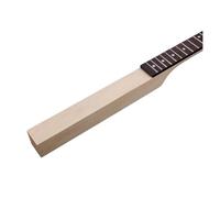 Unfinished Guitar Neck Replacement 22 Frets Electric Guitar Neck DIY Guitar Repair Accessory Maple Rosewood Fingerboard