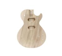 Unfinished Maple Bass Guitar Body - DIY PB Style Electric Bass Body Blank - 17.3" x 13" Natural Wood - 3.1 lbs for Custom Builds