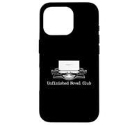 Unfinished Novel Club - Poetcore Literary Author Bookish Case for iPhone 16 Pro