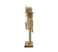Unfinished Nutcrackers Figurines Paint Your Own Wooden Nutcrackers Soldiers Diys Blanks Unpainted Nut Cracker Ornament Unfinished Figurines
