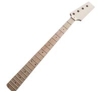 Unfinished Paddle Head P Bass Style Guitar Neck Maple 20 Fret Fingerboard