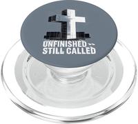 Unfinished Still Called Christian Design - 3D Cross PopSockets PopGrip for MagSafe