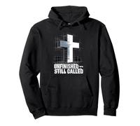 Unfinished Still Called Christian Design - 3D Cross Pullover Hoodie