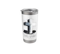 Unfinished Still Called Christian Design - 3D Cross Stainless Steel Insulated Tumbler