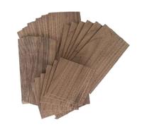 Unfinished Wood for DIY North American Black Walnut Thin Plate Handmade DIY Solid Wood Making Material Natural Log Chip 2mm 3mm 5mm 8mm 10mm(100x100x3mm 4pcs)