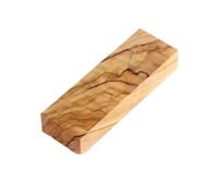 Unfinished Wood for DIY Olive Tree Wood Handmade DIY Solid Carving Material Collection Handicraft Making Multi-Layer Patterned(12x4x1cm)