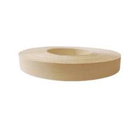 Unfinished Wood for DIY Pre-glued Maple/Birch/Oak/Pine/Walnut/Cherry/Ash/Acacia Wood Edge Banding Strip,Iron on Veneer Edging Trim for Furniture Repair(Maple,7.6cmx8m)