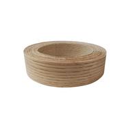 Unfinished Wood for DIY Pre-glued Maple/Birch/Oak/Pine/Walnut/Cherry/Ash/Acacia Wood Edge Banding Strip,Iron on Veneer Edging Trim for Furniture Repair(Red Oak,5cmx15m)
