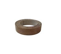Unfinished Wood for DIY Pre-glued Maple/Birch/Oak/Pine/Walnut/Cherry/Ash/Acacia Wood Edge Banding Strip,Iron on Veneer Edging Trim for Furniture Repair(Black Walnut,2.2cmx15m)