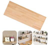 Unfinished Wood Pieces Unfinished Pine Wood Shelf Board Multiple Sizes 0.5/0.6/0.8 inch Thick for DIY Crafts(1.2 Cm,100x30 cm)