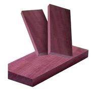 Unfinished Wood Sheets Sumu Violet Wood Board Handmade DIY Materials Handicraft Support Unfinished Plywood Sheets for Craft(40x10x2cm 1pcs)