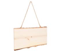 Unfinished Wood Sign Board Blank DIY Plaque for Store Decoration
