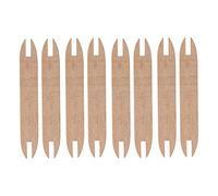 Unfinished Wooden Weaving Shuttle 8-Pack Beech Wood DIY Sweater Scarf Tapestry Weaving Accessories