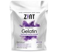 Unflavored Gelatin Powder,Kosher beef gelatin By Zint -organic,pasture raised 1Lb